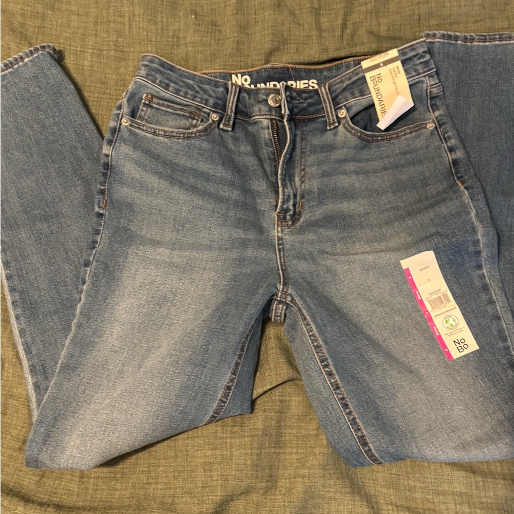No Boundaries Women's Light Blue Skinny Jeans